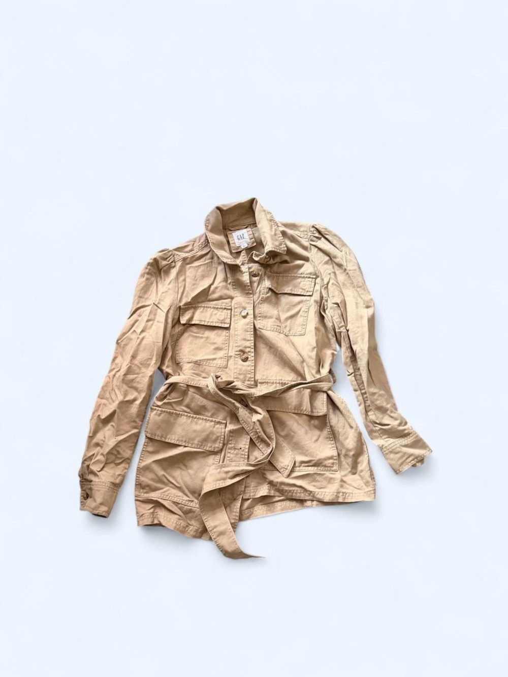 GAP Women's Utility Jacket in Beige